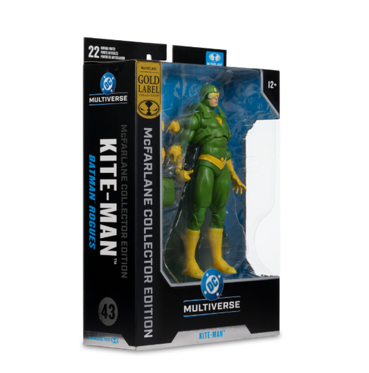 McFarlane Kite-Man Gold Label 7" Collector Figure