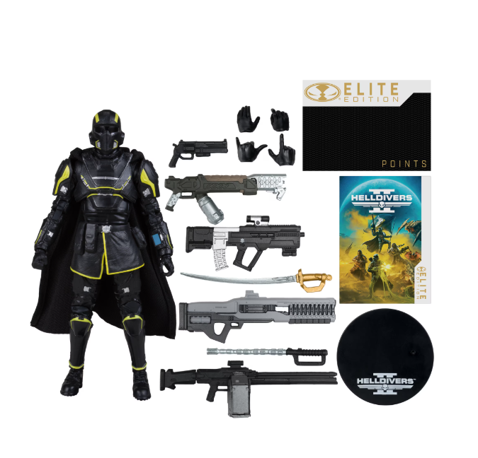 McFarlane Helldivers 2 B-01 Tactical 7" Figure Elite