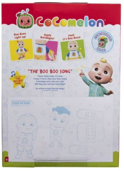 CoComelon Boo Boo JJ Plush Doll Toy with Box Soft Figure