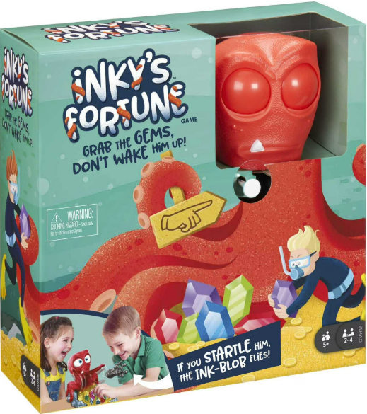 Inky’s Fortune Kids Game 2-4 Players Ages 5+ Family Fun