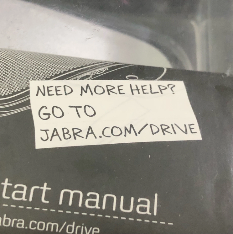 Jabra Drive Bluetooth In-Car Speakerphone Black