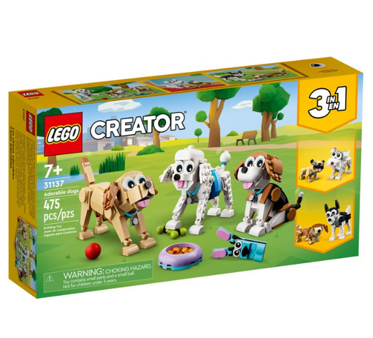 LEGO Creator 3 in 1 Adorable Dogs Set 31137 Toy