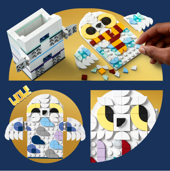LEGO DOTS Hedwig Pencil Holder