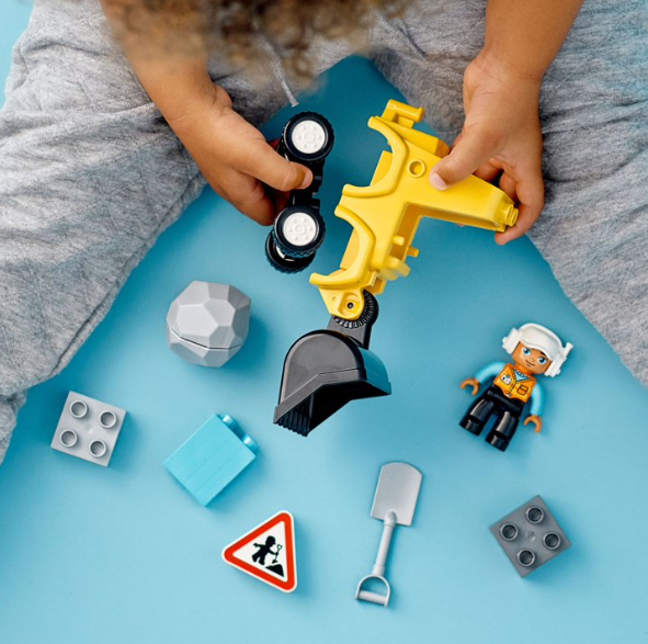 LEGO DUPLO Town Bulldozer 10930 Construction Toy Set