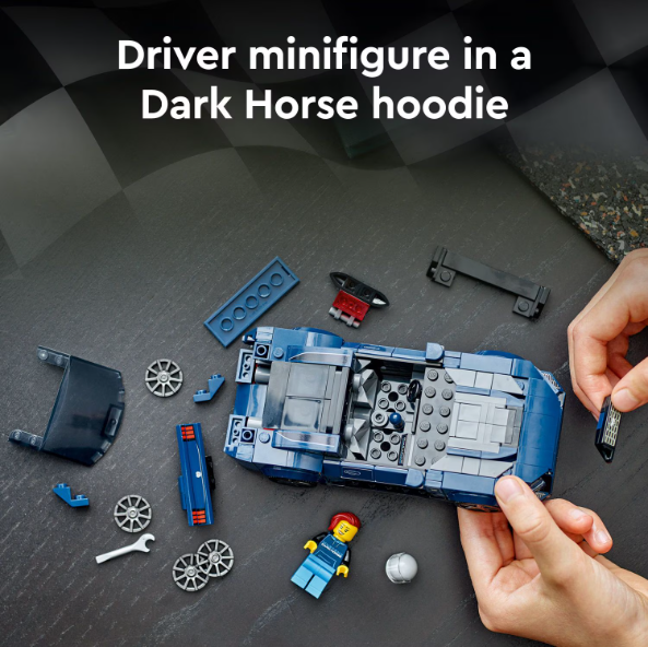 LEGO Ford Mustang Dark Horse Blue Car Set 76920