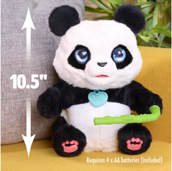 furReal Coco Tumbling Panda 10.5-Inch Interactive Plush