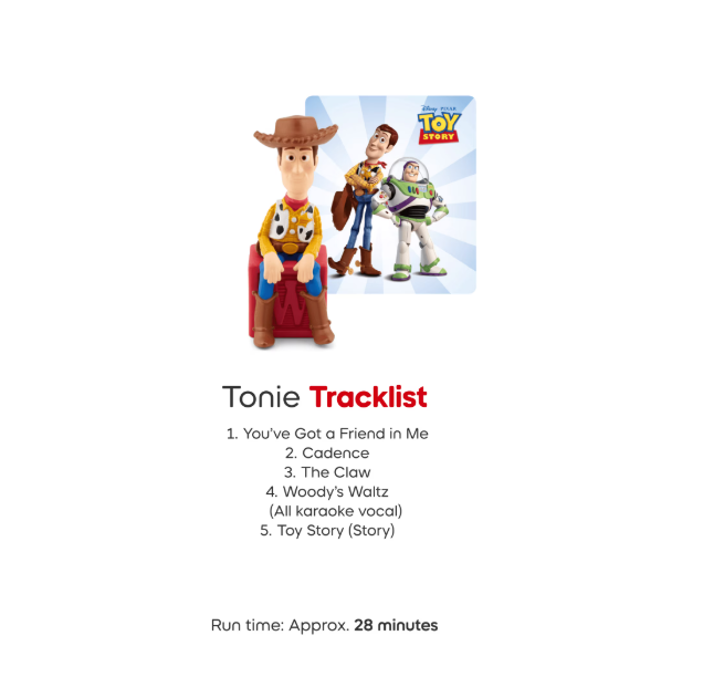 tonies Disney Toniebox Audio Player Red Starter Set