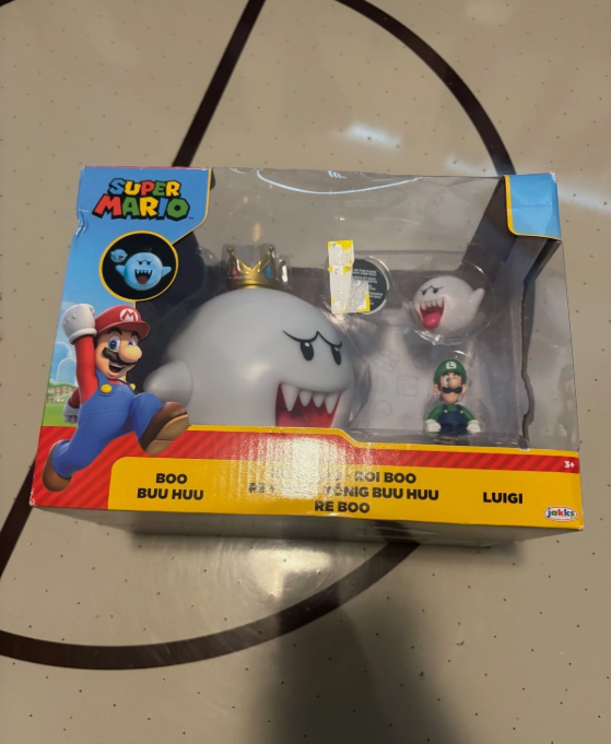 Super Mario King Boo Boo Luigi 3-Pack Action Figures