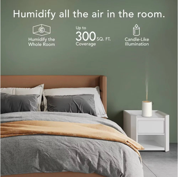 Vornado VOTIV 4 Ultrasonic Humidifier Alabaster White