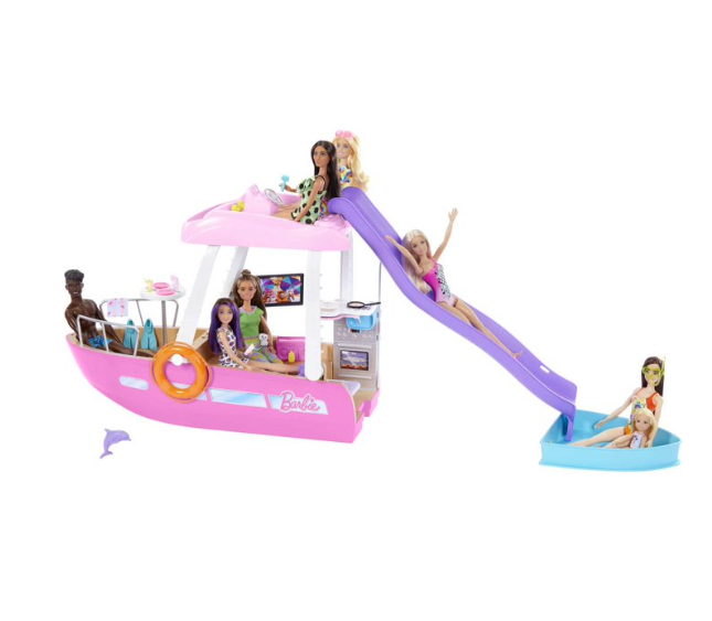 Barbie Dream Boat Playset with 20+ Accessories Toy