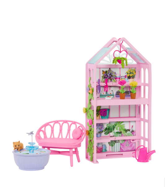 Barbie World Backyard Garden Playset with 17 Accessories