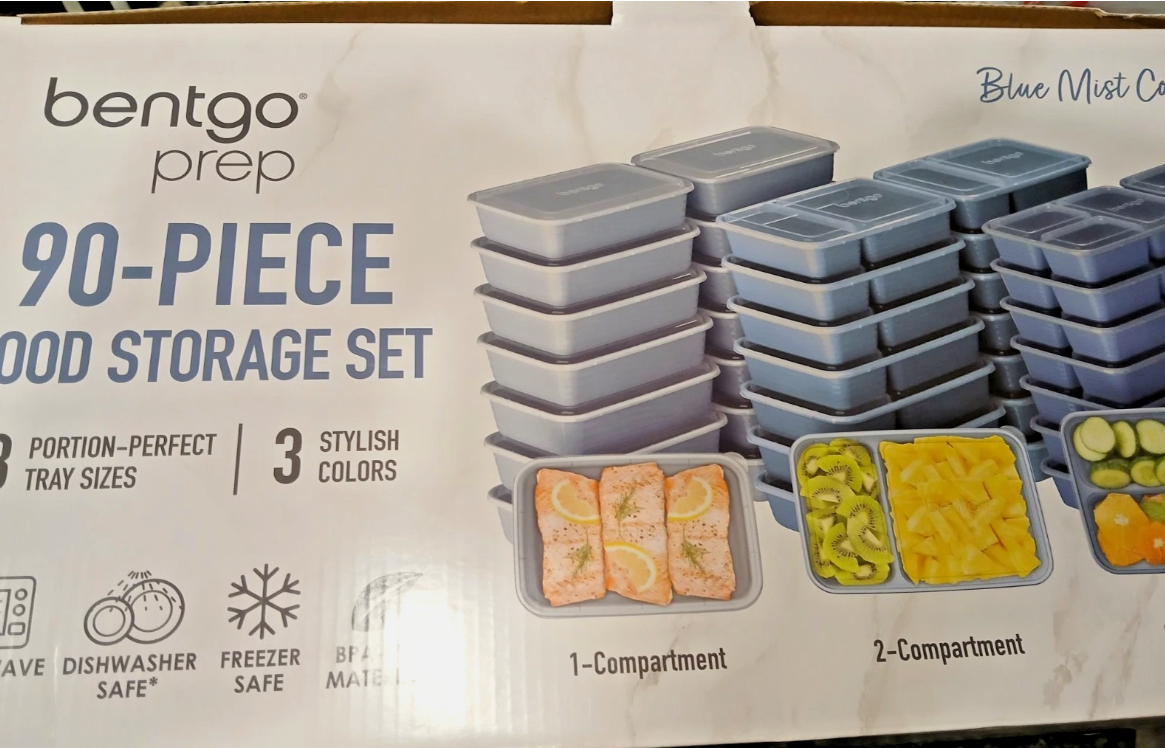 Bentgo Prep 90-Piece Food Storage Container Set