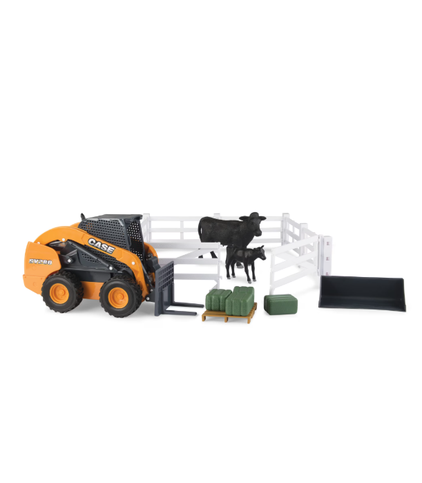 Big Farm Case Hobby Farm Set M2 1:16 with Cattle