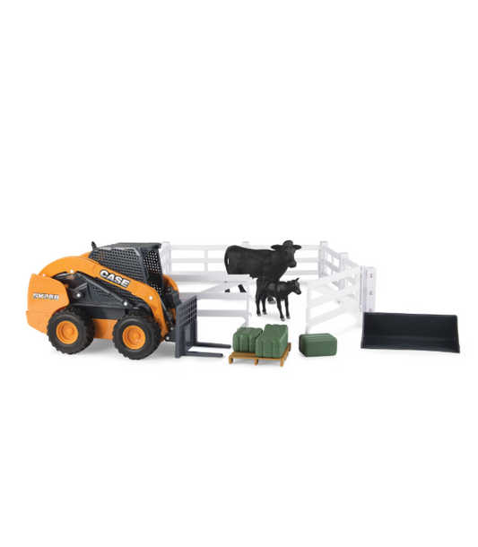 Big Farm Case Hobby Farm Set M2 1:16 with Cattle