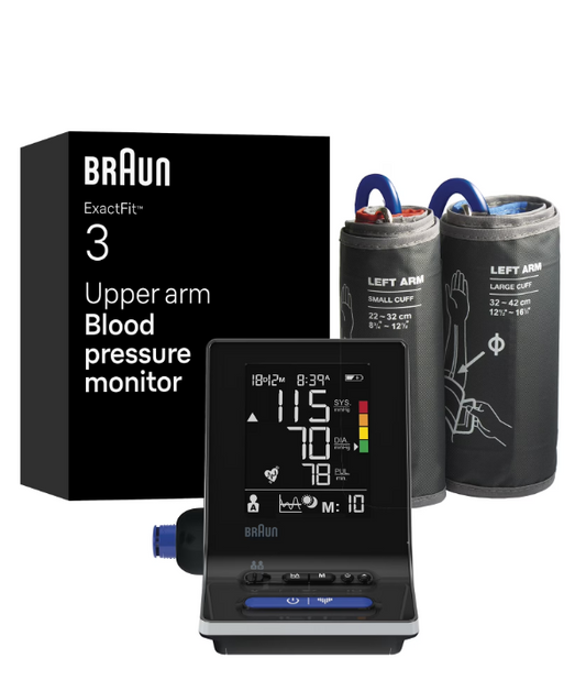 Braun ExactFit 3 Upper Arm Blood Pressure Monitor