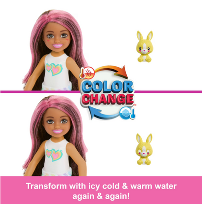 Barbie Chelsea Cutie Reveal Color Dream Doll Set