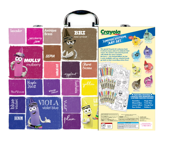 Crayola Limited Edition 115-Piece Coloring Art Set