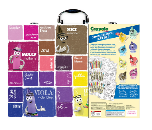 Crayola Limited Edition 115-Piece Coloring Art Set