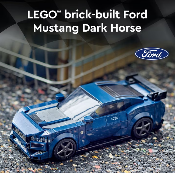 LEGO Ford Mustang Dark Horse Blue Car Set 76920
