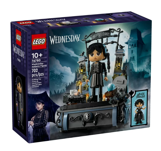 LEGO Wednesday Addams Display Figure Set 76780 Toy
