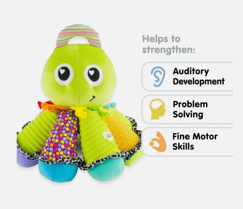 Lamaze Octotunes Musical Octopus Baby Toy Colorful