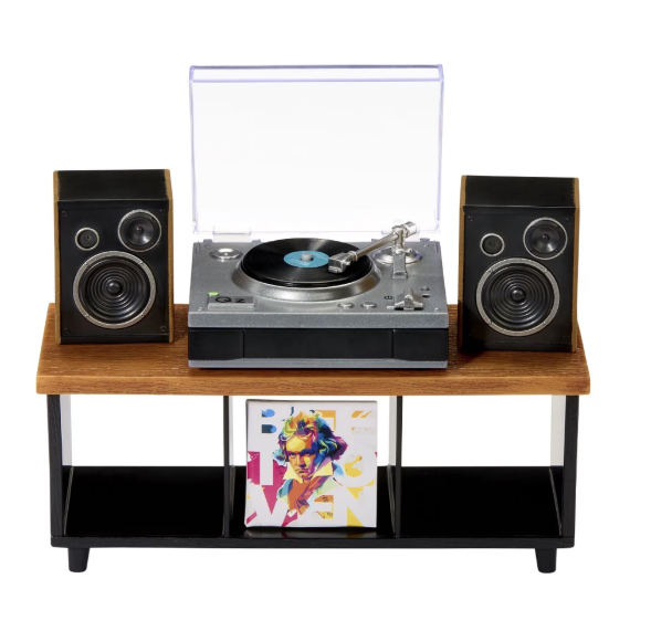 MGA's Miniverse Mini Record Player Beethoven Collectible