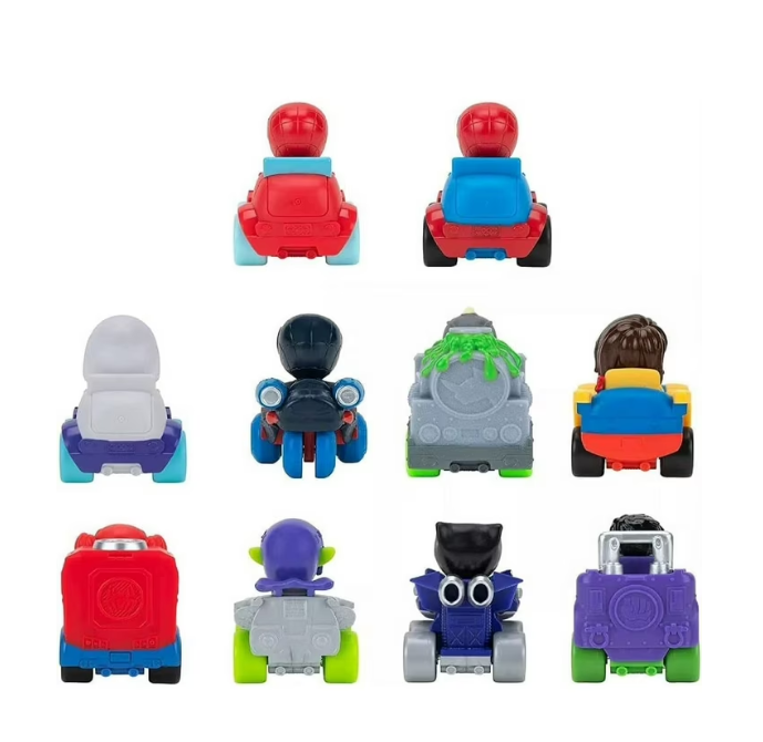Marvel Spidey Amazing Minis Vehicle 10-Pack Toy Set