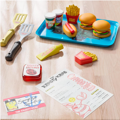 Nickelodeon SpongeBob Krabby Patty 27-Piece Cook Playset