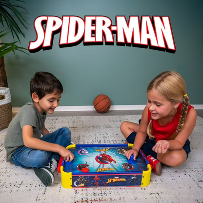 Spider-Man Wooden Electronic Air Hockey Table Game