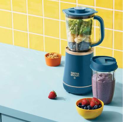 Tabitha Brown 700W Personal Blender Teal with Cup