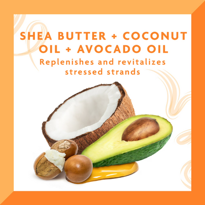 Cantu Shea Butter Smoothing Leave-In Conditioning Lotion with Coconut Oil & Avocado Oil, 10 oz