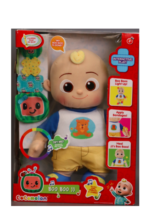CoComelon Boo Boo JJ Plush Doll Toy with Box Soft Figure