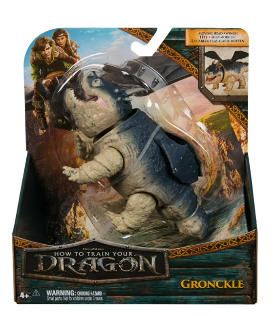 DreamWorks Dragons Gronckle 5-Inch Action Figure Toy