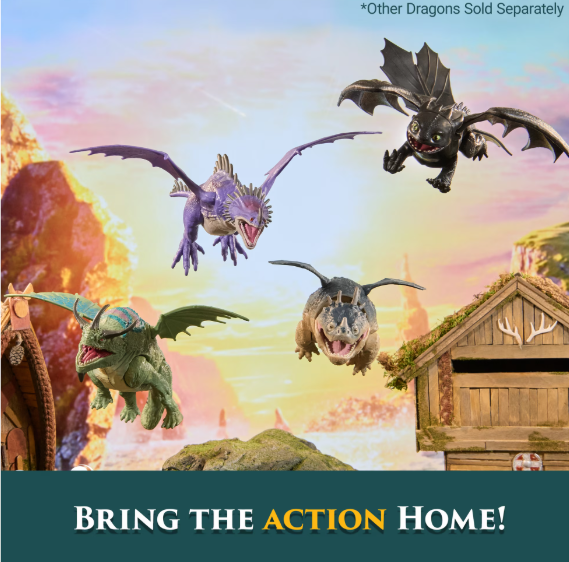 DreamWorks Dragons Gronckle 5-Inch Action Figure Toy