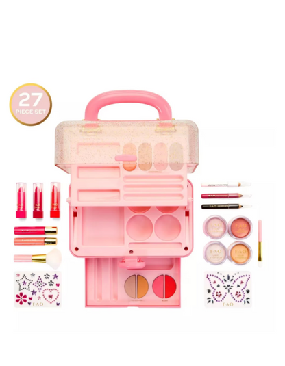 FAO Schwarz Girls Makeup Organizer Portable Toy Set