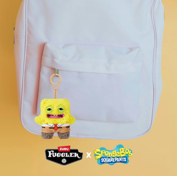 Fuggler SpongeBob SquarePants 5-Inch Plush Key Ring