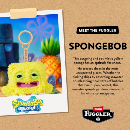 Fuggler SpongeBob SquarePants 5-Inch Plush Key Ring