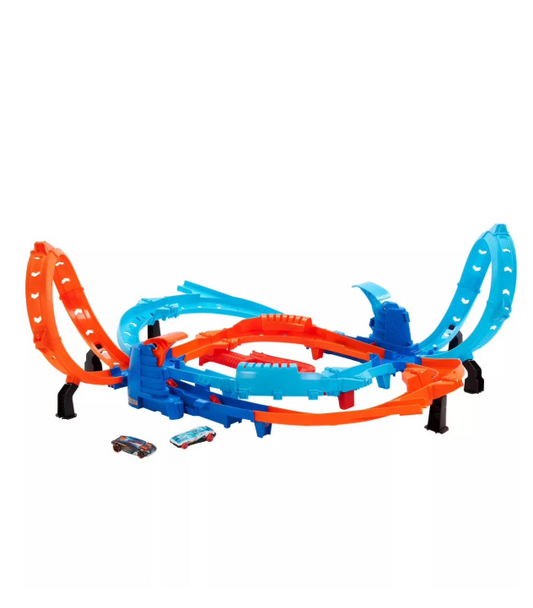 Hot Wheels Ultra Hots Blast Launch Face-Off Track Set