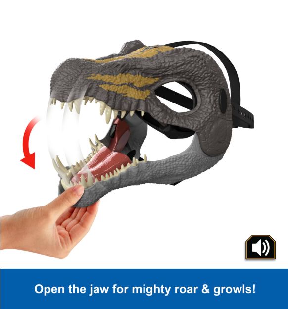 Jurassic World Rebirth Spinosaurus Dinosaur Mask Toy