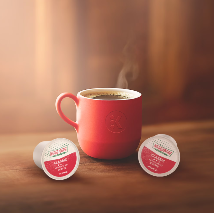 Krispy Kreme Coffee Pods Medium Roast K-Cups 24 Ct