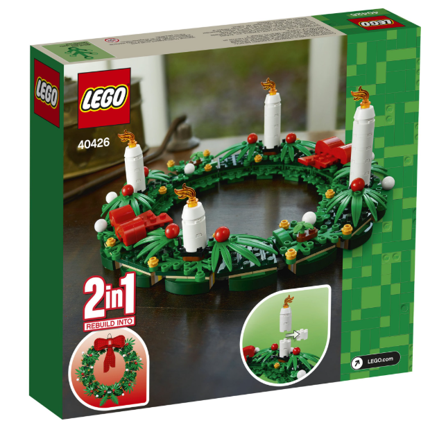 LEGO Christmas Wreath 2-in-1