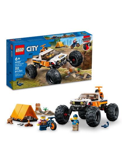 LEGO City 4x4 Off-Roader Adventures 60387 Toy Set