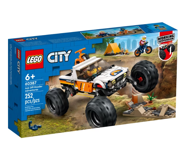 LEGO City 4x4 Off-Roader Adventures 60387 Toy Set