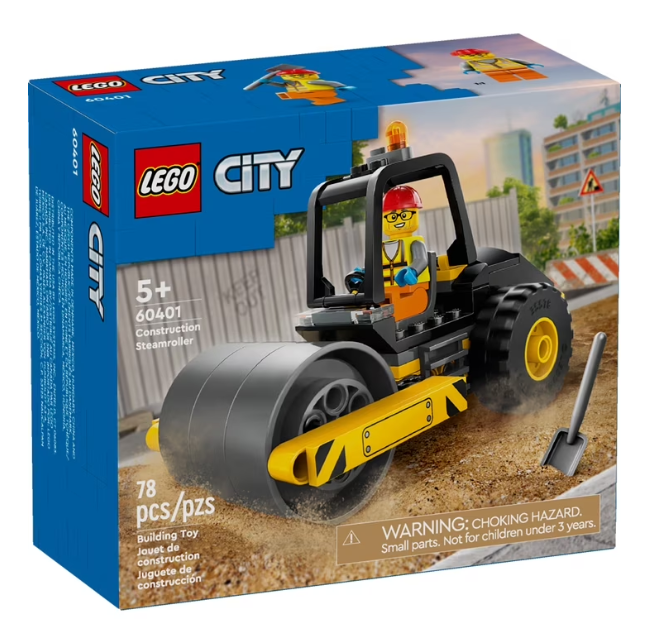 LEGO City Construction Steamroller Set 60401
