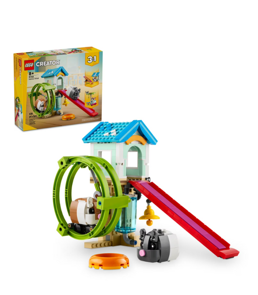 LEGO Creator 3 in 1 Hamster Wheel Set 31155 Toy