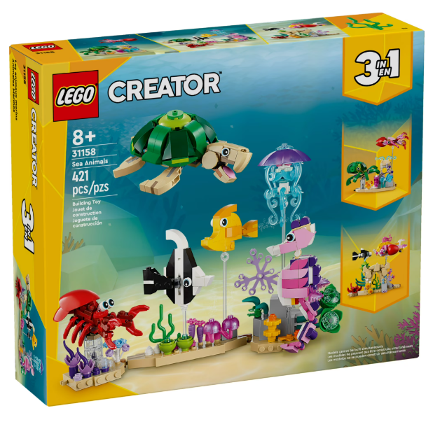 LEGO Creator 3 in 1 Sea Animals