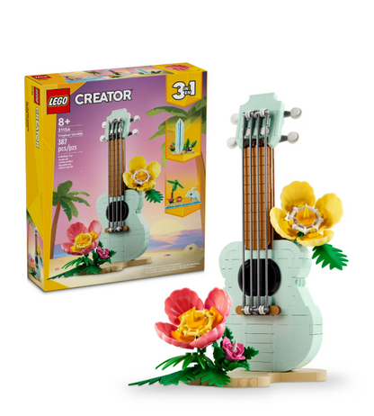 LEGO Creator 3in1 Tropical Ukulele Building Set 31156