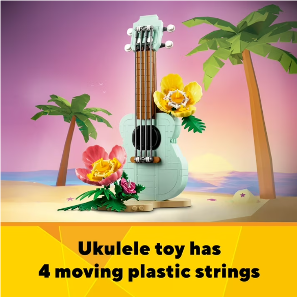 LEGO Creator 3in1 Tropical Ukulele Building Set 31156