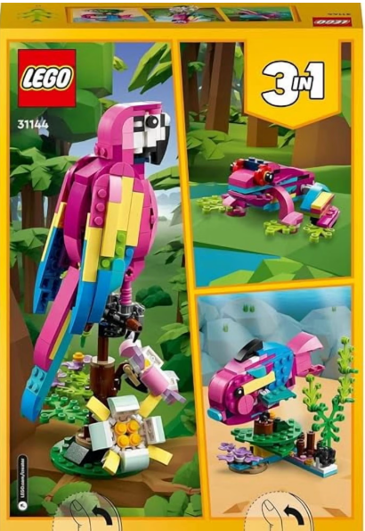 LEGO Creator Pink Parrot 3in1 