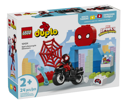 LEGO DUPLO Marvel Spin’s Motorcycle Adventure 